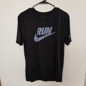 Nike Black Run Tee